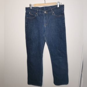 Wrangler Q-Baby Boot Cut Jeans with No-Gap Waistband Size 9/10